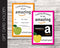 Printable Back To School Amazon Gift Card Holder - Kaci Bella Designs