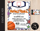 Basketball Tournament Event Flyer (F029)