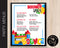 Bounce House Birthday Party Menus (B214)