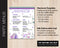 Retro Bowling Birthday Party Menus (B056)