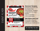 Chili Dinner Fundraiser Event Flyer (F066)
