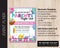Easter Friends Themed Parents Night Out Flyer (F079)