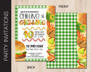 Editable Chilling & Grilling Party Invitation
