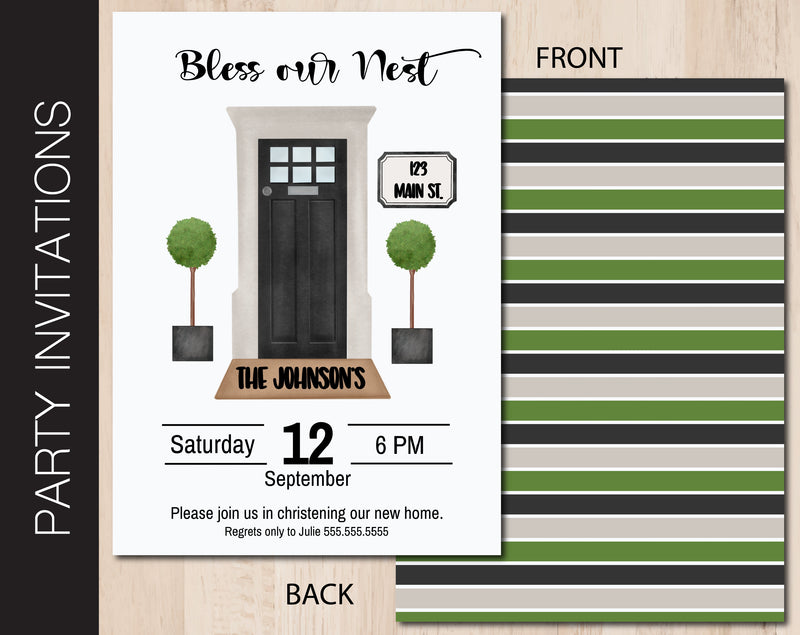 Editable House Warming Party Invitation
