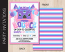 Editable Bounce House Birthday Party Invitation