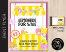 Lemonade Stand Event Flyer (F050)