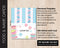 Let's Par-Tea Tea Birthday Party Food & Name Cards (B256)