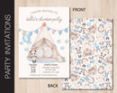 Editable Sleep Over Party Invitation