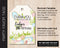 Spa Birthday Party Favor Tag (B259)