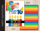 Surprise Birthday Party Invitation  (B263)