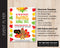 Turkey Themed Parents Night Out Flyer (F074)