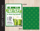 Editable St. Patrick's Day Party Invitation