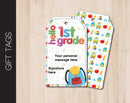 Printable Hello 1st Grade Gift Tags