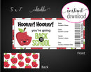 Printable Back-To-School Surprise Return to School and Teacher Reveal - Kaci Bella Designs