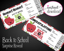 Printable Back-To-School Surprise Return to School and Teacher Reveal - Kaci Bella Designs