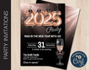 Editable New Years Ever Party Invitation