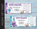 Holiday Themed Surprise Baseball Game Gift Reveal - Kaci Bella Designs