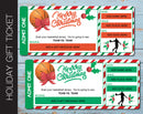 Holiday Themed Surprise Basketball Gift Reveal - Kaci Bella Designs