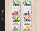 Printable Drive-By Birthday Boys Themed Gift Tags - Kaci Bella Designs