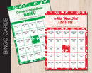 Holiday Themed Bingo Cards with All Editable Text