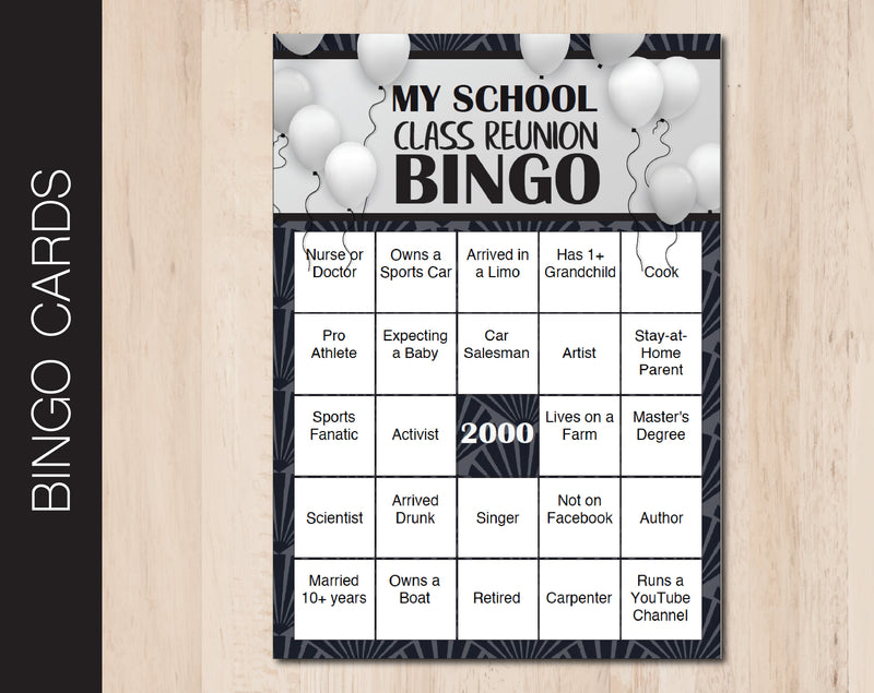 printable-class-reunion-editable-bingo-cards-kaci-bella-designs for Free Printable Family Reunion Bingo Printable Class Reunion Editable Bingo Cards - Kaci Bella Designs for Free Printable Family Reunion Bingo