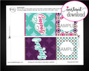 Printable Congratulations Personalized Wine Gift Tags - Kaci Bella Designs