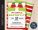 Editable Holiday Cocktail Party Invitation