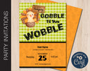 Printable Thanksgiving Dinner Invitation - Kaci Bella Designs