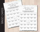 Lace Themed Bingo Cards with All Editable Text