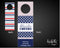 Printable Patriotic Colors Personalized Wine Gift Tags - Kaci Bella Designs