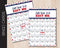 Patriotic Themed Bingo Cards with All Editable Text