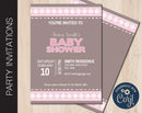 Editable Baby Shower Invitation