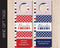 Printable Patriotic Colors Personalized Wine Gift Tags - Kaci Bella Designs
