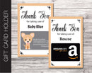 Printable Chihuahua Gift Card Holder - Kaci Bella Designs