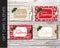 Printable Personalized Christmas Gift Card Sleeve - Kaci Bella Designs