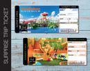 Printable Nickelodeon Surprise Trip Gift Ticket - Kaci Bella Designs