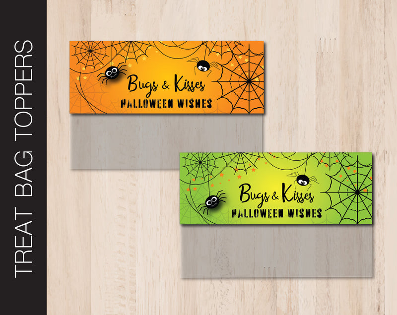 Printable Halloween Treat Bag Topper - Kaci Bella Designs