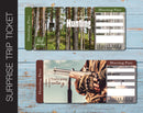 Printable Hunting Surprise Trip Gift Reveal - Kaci Bella Designs