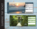 Printable Costa Rica Surprise Trip Gift Boarding Pass - Kaci Bella Designs