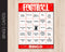 Printable Football Themed Editable Bingo Cards - Kaci Bella Designs