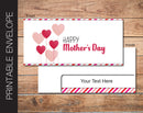 Printable Mother's Day Gift Envelope - Kaci Bella Designs