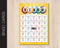 Printable All Purpose Editable Bingo Cards - Kaci Bella Designs