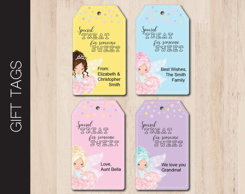 Printable Quarantine Fairy Sweet Treats Gift Tags - Kaci Bella Designs